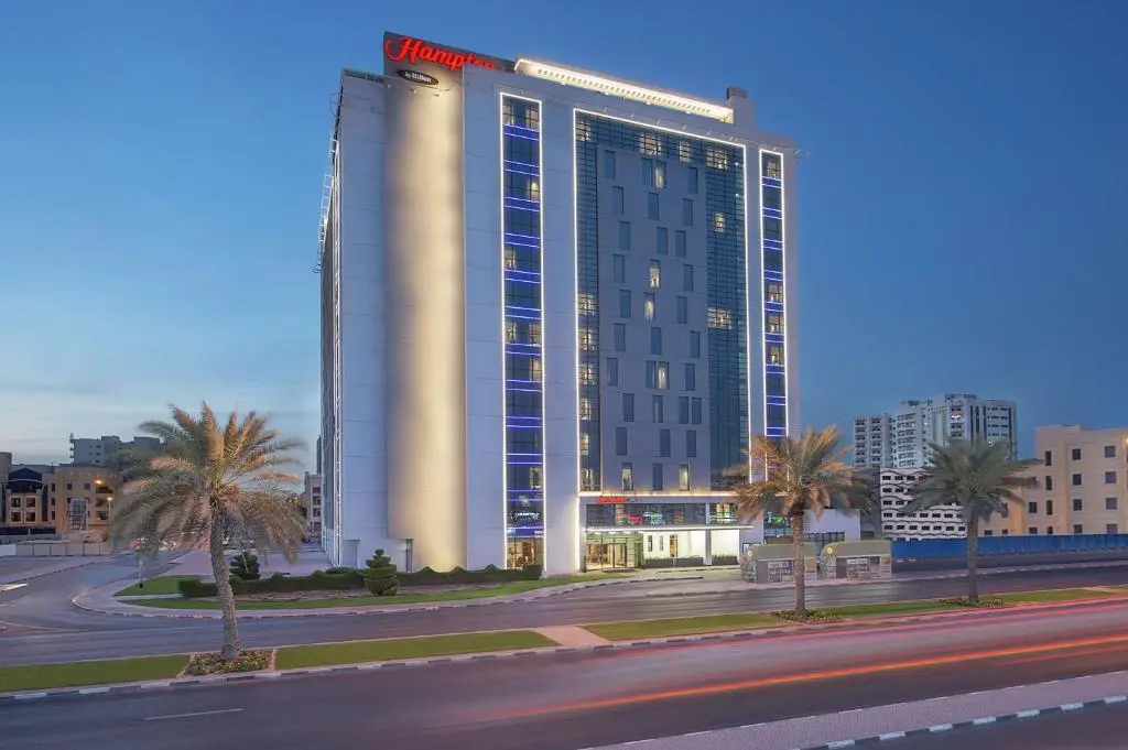 Hampton by hilton dubai airport exterior