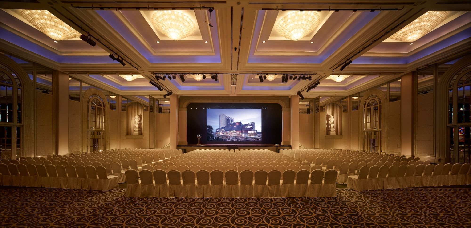 Sunway Putra Hotel Grand Ballroom theatre setup